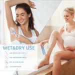 Women's 2-in-1 Waterproof Bikini Trimmer & Razor