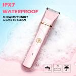 Women's 2-in-1 Waterproof Electric Shaver and Trimmer