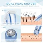 Women's 2-in-1 Waterproof Bikini Trimmer & Razor