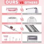 5-in-1 Waterproof Electric Shaver for Women