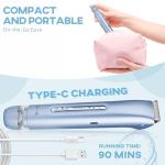 Women's 2-in-1 Waterproof Bikini Trimmer & Razor