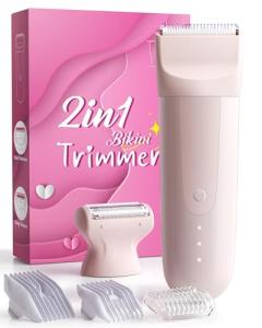 2-in-1 Electric Bikini Trimmer for Women