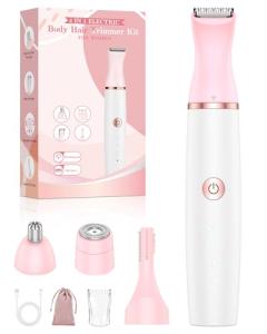 4-in-1 Women's Electric Bikini Trimmer and Razor