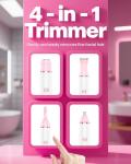 4-in-1 Women's Electric Bikini Trimmer and Razor