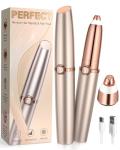 Rechargeable Painless Eyebrow Trimmer with LED Light