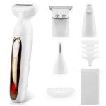 Hoxida 4-in-1 Waterproof Bikini Trimmer for Women