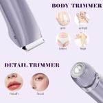 2-in-1 Lady Shaver and Bikini Trimmer