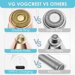 VG VOGCREST 2-in-1 Eyebrow Facial Trimmer