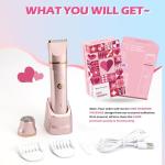 Rechargeable 2-in-1 Women's Shaver & Trimmer