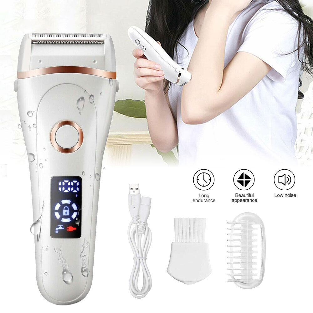 Painless USB Rechargeable Women's Electric Shaver