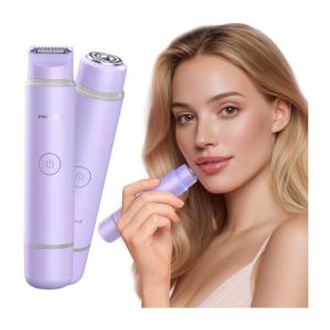2-in-1 Rechargeable Lady Shaver with Smart Light