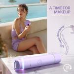 2-in-1 Rechargeable Lady Shaver with Smart Light