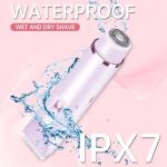 2-in-1 Electric Shaver for Women - Purple