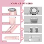 Glow Aura 2-in-1 Women's Bikini Shaver (Pink)