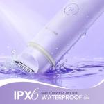 2-in-1 Rechargeable Lady Shaver with Smart Light