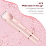 Glow Aura 2-in-1 Women's Bikini Shaver (Pink)