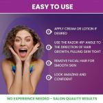 Facial Razors for Exfoliation and Peach Fuzz Removal