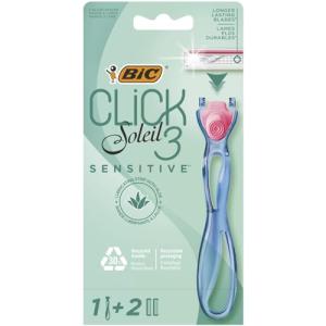 Bic Click 3 Soleil Women's Refillable Razor Set