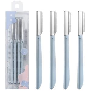 Lanjue 4-Piece Eyebrow and Facial Hair Razors