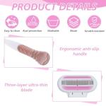 8-Piece Women's Razor Blade Set with Handle