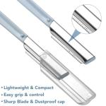 Lanjue 4-Piece Eyebrow and Facial Hair Razors