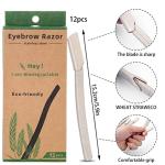 12 Dermaplaning Blades for Facial Hair Removal