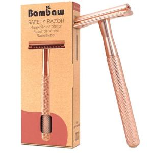 Bambaw Women's Metal Safety Razor - Rose Gold