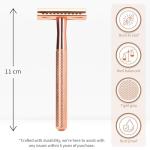 Bambaw Women's Metal Safety Razor - Rose Gold