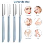 Lanjue 4-Piece Eyebrow and Facial Hair Razors