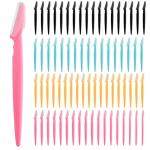 70 Pcs Eyebrow and Facial Hair Razors