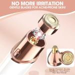 Vexloria 2-in-1 Eyebrow Trimmer & Facial Hair Remover