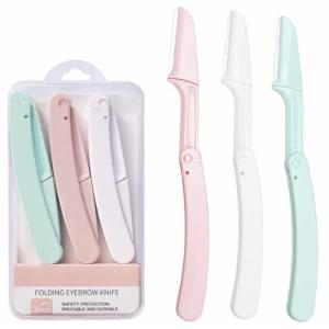 Senshuomy Eyebrow Razors - 21 Pcs Portable Trimmer