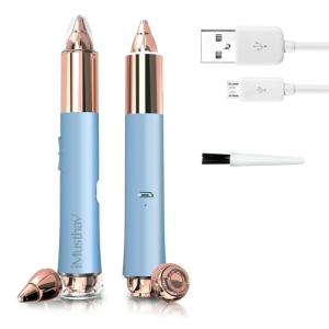 Painless 2-in-1 Electric Eyebrow & Facial Hair Remover