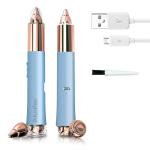 Painless 2-in-1 Electric Eyebrow & Facial Hair Remover