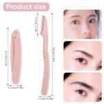 Senshuomy Eyebrow Razors - 21 Pcs Portable Trimmer