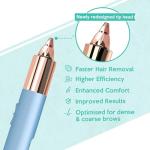 Painless 2-in-1 Electric Eyebrow & Facial Hair Remover