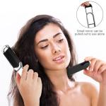 OSDUE Mini Folding Hair Brush with Mirror