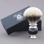 Haryali London Men's Silver Tip Badger Shaving Brush Set