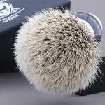 Haryali London Men's Silver Tip Badger Shaving Brush Set