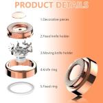 4 Replacement Heads for Gen 2 Finishing Touch