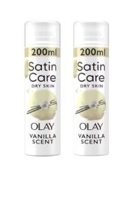 Olay Vanilla Satin Care Women’s Shave Gel Duo