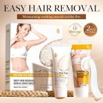 Gentle Rice Hair Removal Cream & Moisturizing Gel Set