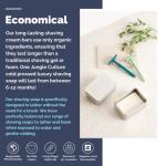 Mint & Aloe Refreshing Eco Shaving Soap 100g