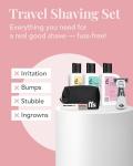 Women's Travel Shaving Set with Razor and Cream