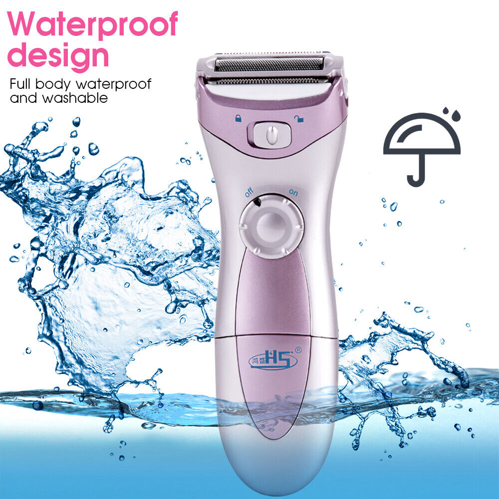 Women's Wet-Dry Electric Body Shaver & Trimmer