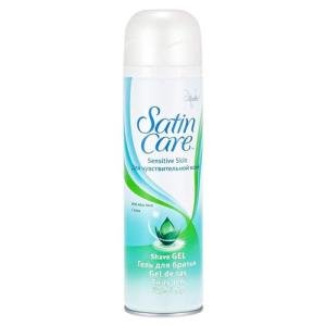 Gillette Satin Care Sensitive Shave Gel 200ml