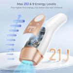 Deplite IPL Hair Removal Device with Cooling System