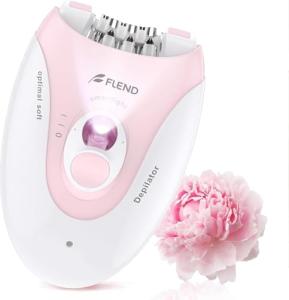 2-Speed Rechargeable Epilator with Massage Pad