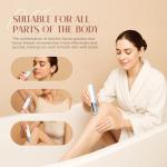 Portable 2-in-1 Epilator with LED Light