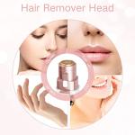2-in-1 Rechargeable Facial Hair Remover & Eyebrow Trimmer